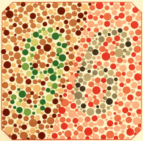 Discromatopsia – cauze, simptome și tratament, Viziunea umană daltonism