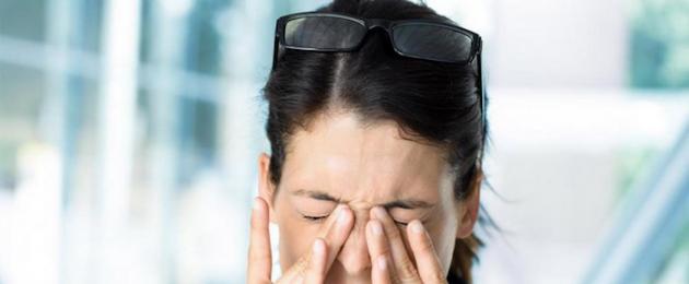 Hapus bengkak di bawah mata dengan cepat di rumah. Bengkak pada kelopak mata bawah dan atas - penyebab, gejala. Cara menghilangkan pembengkakan kelopak mata di rumah