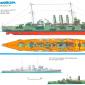 Тежък крайцер London Plani с модернизация