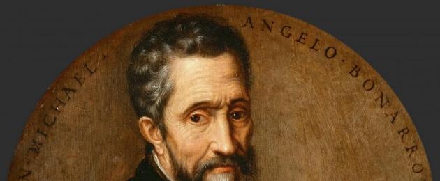 Biografia lui Michelangelo.  Mikelangelo - biografie, informații, specialitatea vieții