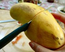 Как да изберем правилното манго: наближете Чи можете да ядете манго сирим