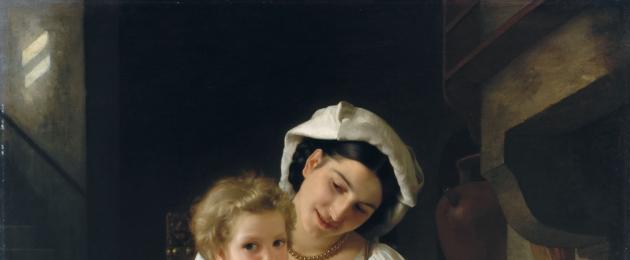 Картини російського музею про матір.  Твір по картині В. Є. Маковського 